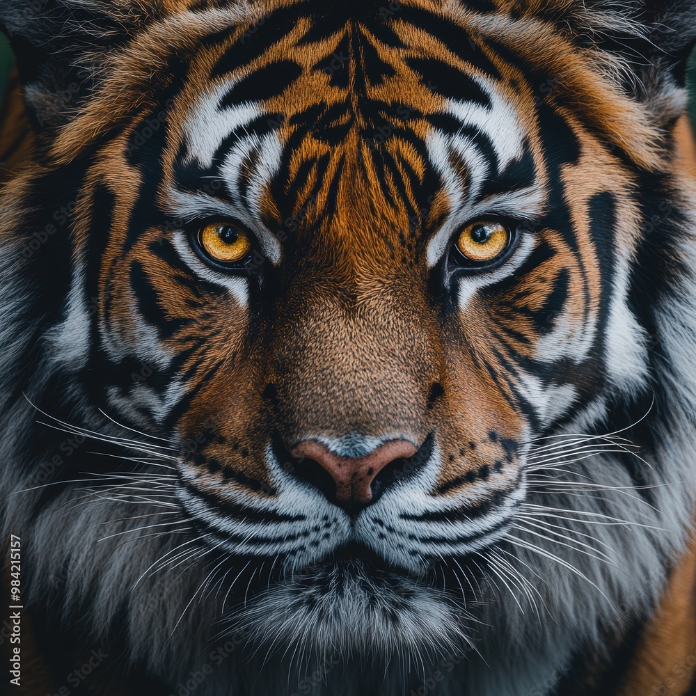 Obraz premium Tiger Close Up.