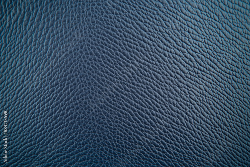 Star of Life Blue Grain Leather Texture. Background.
