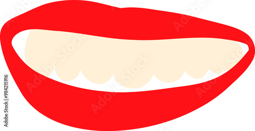 illustration of a mouth