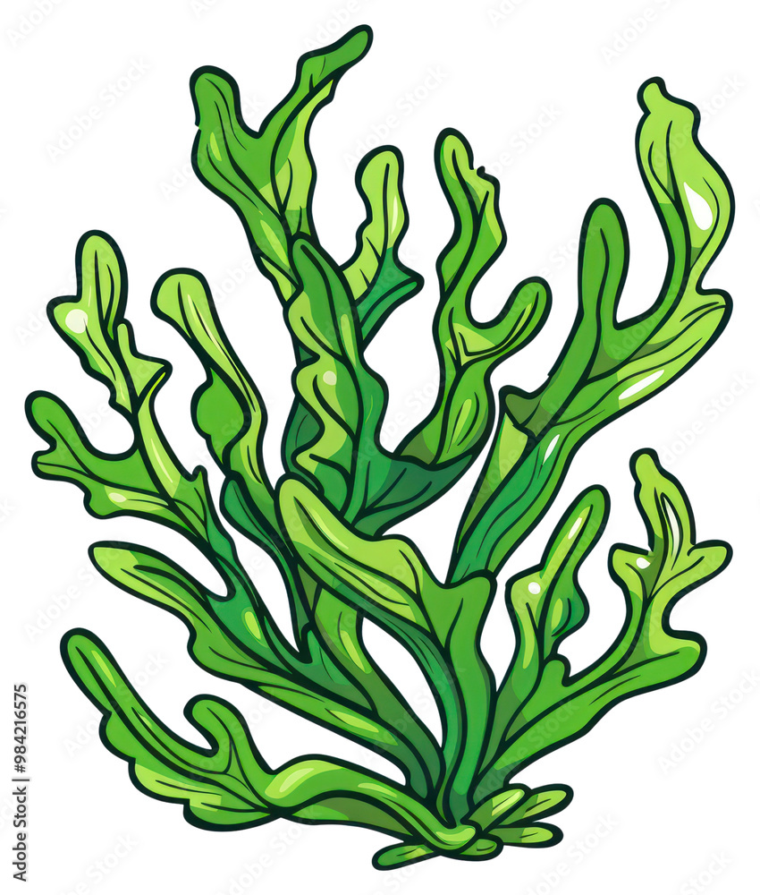 PNG Seaweed vegetable produce plant. PNG Seaweed vegetable produce plant.
