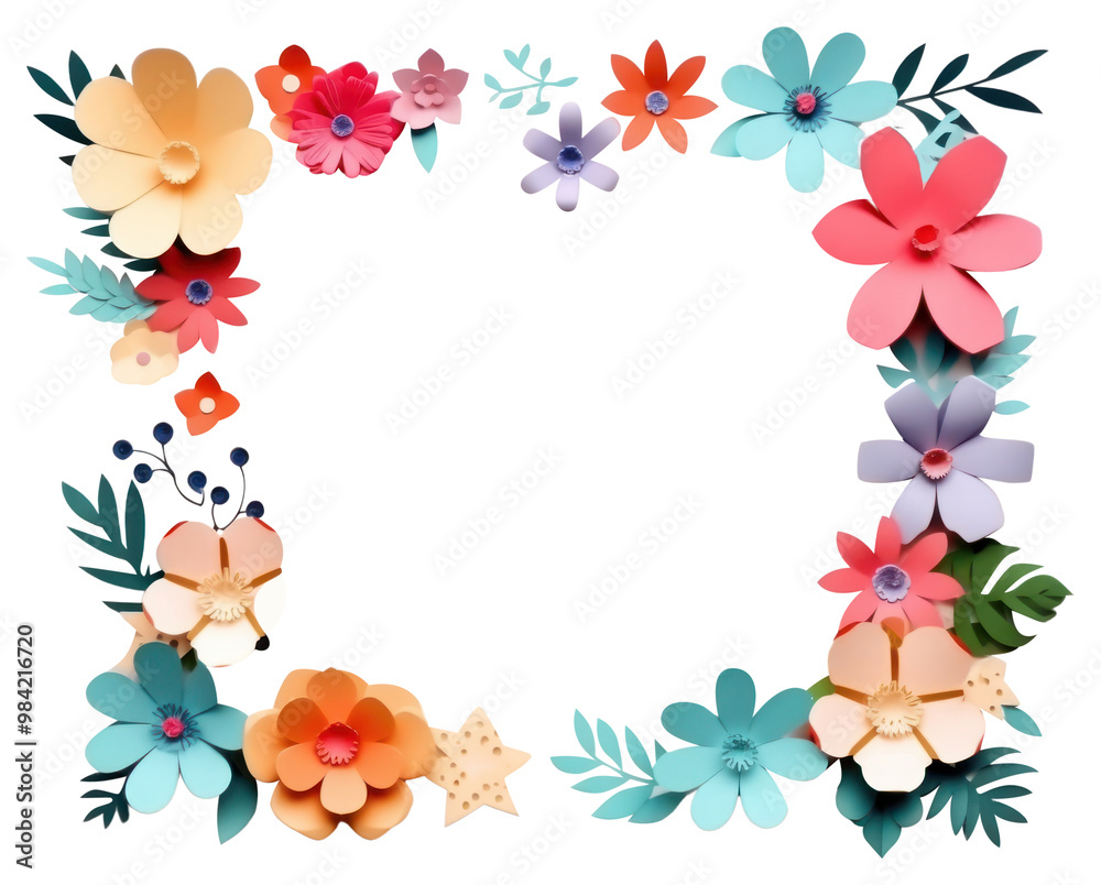 PNG Floral border shape art white background. PNG Floral border shape art white background.