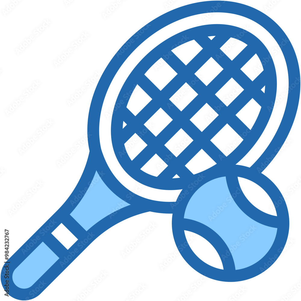 Vector Icon Tennis, Sport, Racket, Ball, Game, Healthy Exercise Vector Icon Tennis, Sport, Racket, Ball, Game, Healthy Exercise