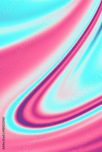 Abstract pastel green pink blurred grainy gradient banner background texture