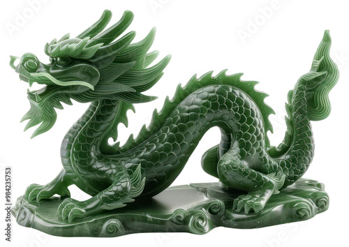 PNG Jade chinese dragon jade ornament accessories.