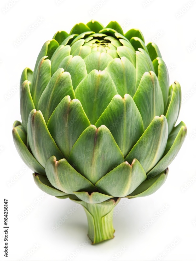 Fototapeta premium Artichoke Isolated on White Background