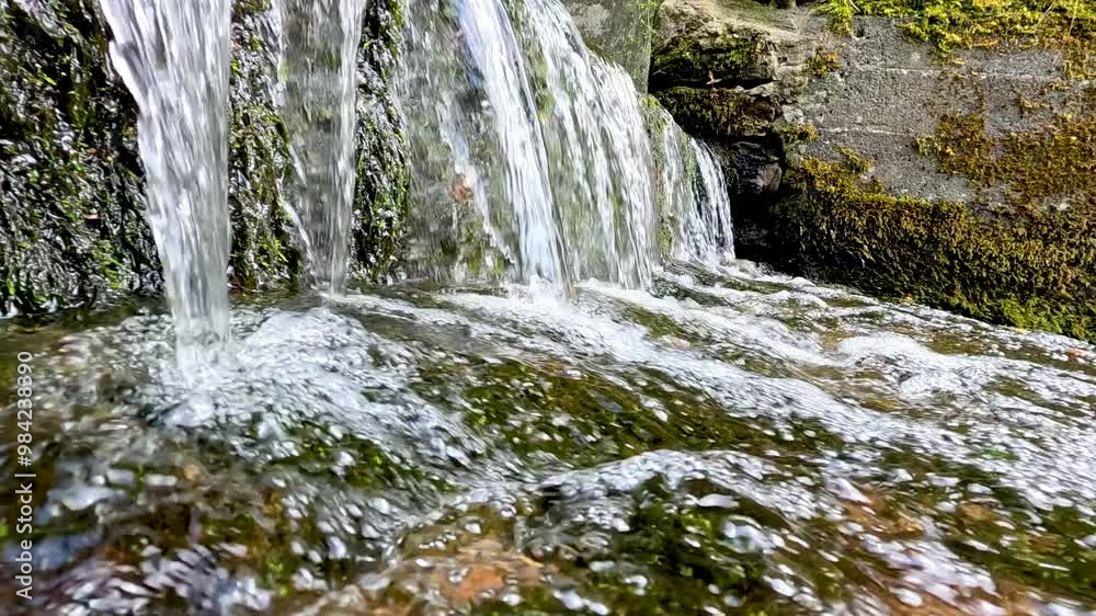 Water Stream at Glengoyne Distillery Water Stream at Glengoyne Distillery