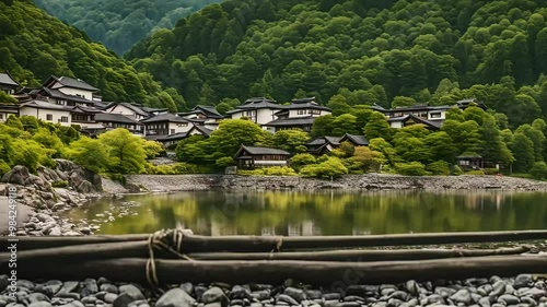 oshino hakkai, oshino, yamanashi, japan travel guide, mountain fuji, fall foliage, cherry blossom beautiful places in kyoto, best spots to visit in japan, besat spots to visit in japan photo