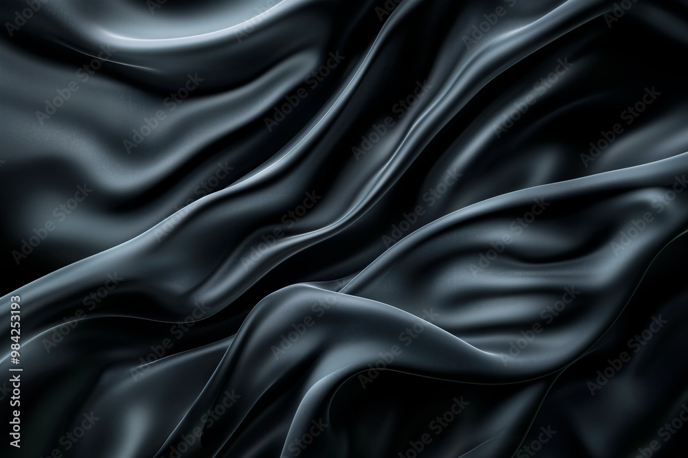 black silk fabric background black silk fabric background