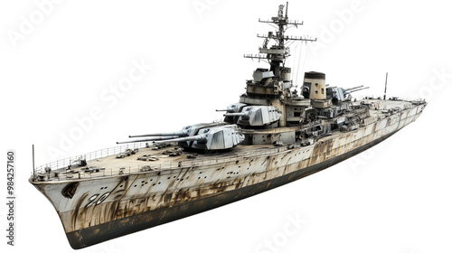 A large military tank with camouflage paint on it