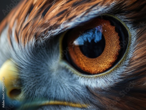 Hawk Eye Closeup.