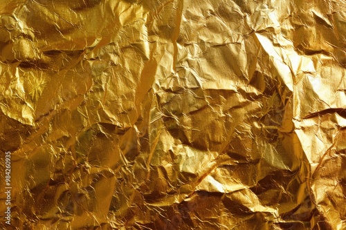 Gold background. Rough golden texture. Luxurious gold paper template for text design, lettering.