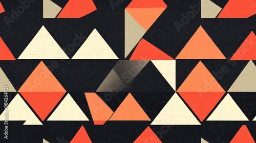 Geometric Art Design Background Pattern