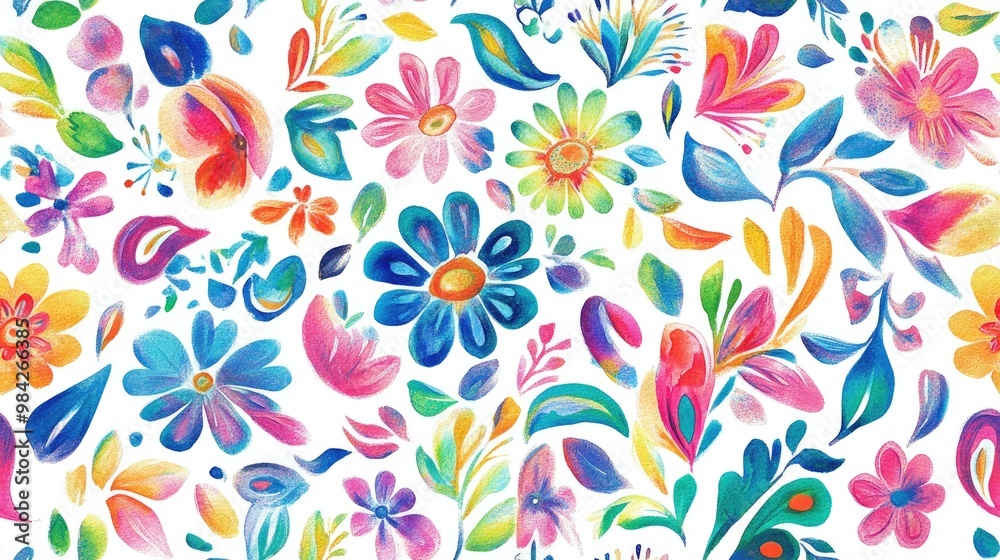 watercolor bandana design pattern watercolor bandana design pattern