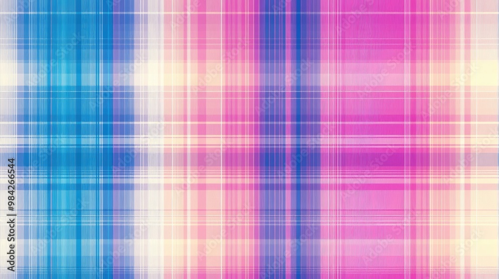 Colorful plaid pattern featuring mixed stripes and gradient Ideal for fabric banners wallpaper textiles and home decor Colorful plaid pattern featuring mixed stripes and gradient Ideal for fabric banners wallpaper textiles and home decor