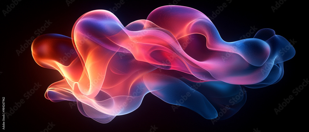 A vibrant blend of swirling colors and light, creating an abstract representation of fluidity and motion. A vibrant blend of swirling colors and light, creating an abstract representation of fluidity and motion.