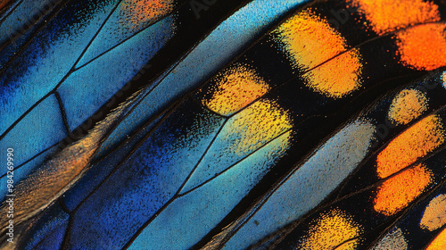 Abstract Butterfly Wing Texture