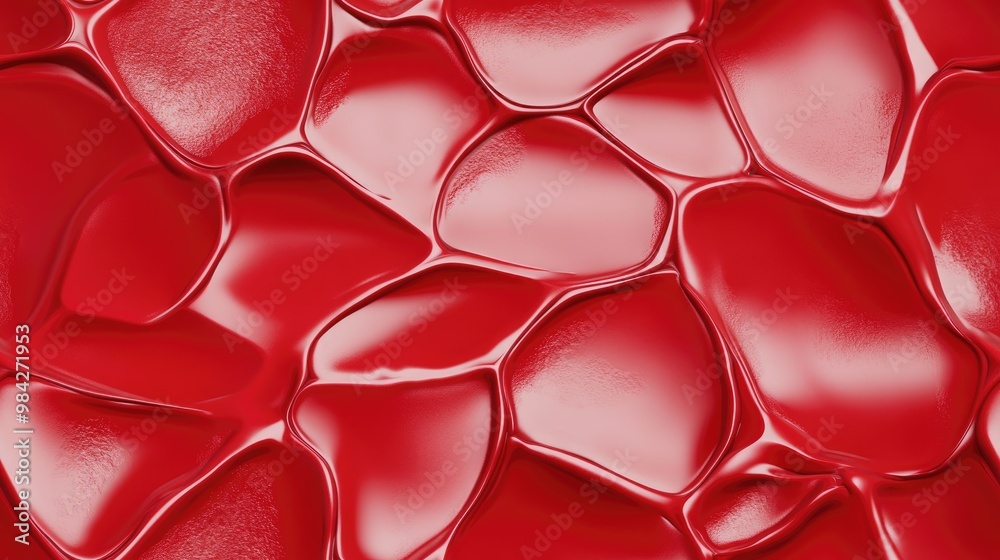 Red smooth alien like organic skin texture Red smooth alien like organic skin texture