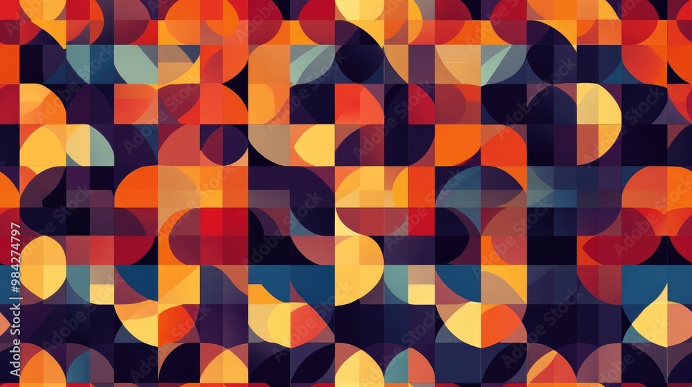 Multicolored Pattern Background Distinctive Pattern Background Multicolored Pattern Background Distinctive Pattern Background