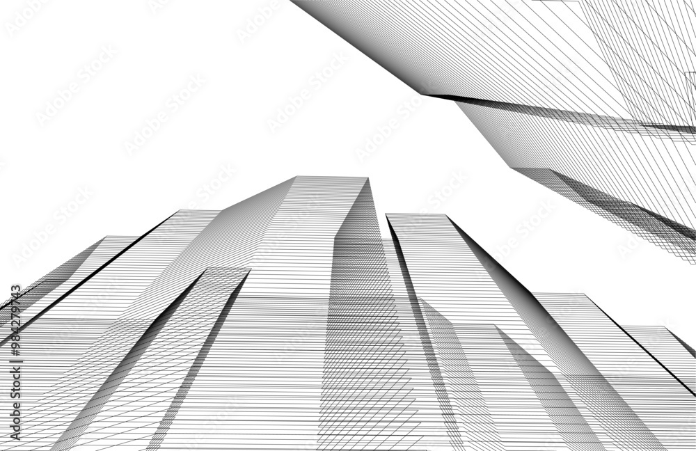 Obraz premium abstract architecture