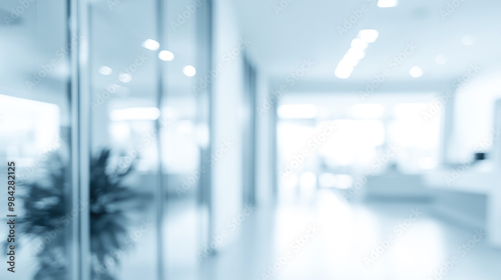 Contemporary office environment with sleek glass partitions and natural indoor plants, reflecting a modern and eco-friendly workspace. Contemporary office environment with sleek glass partitions and natural indoor plants, reflecting a modern and eco-friendly workspace.