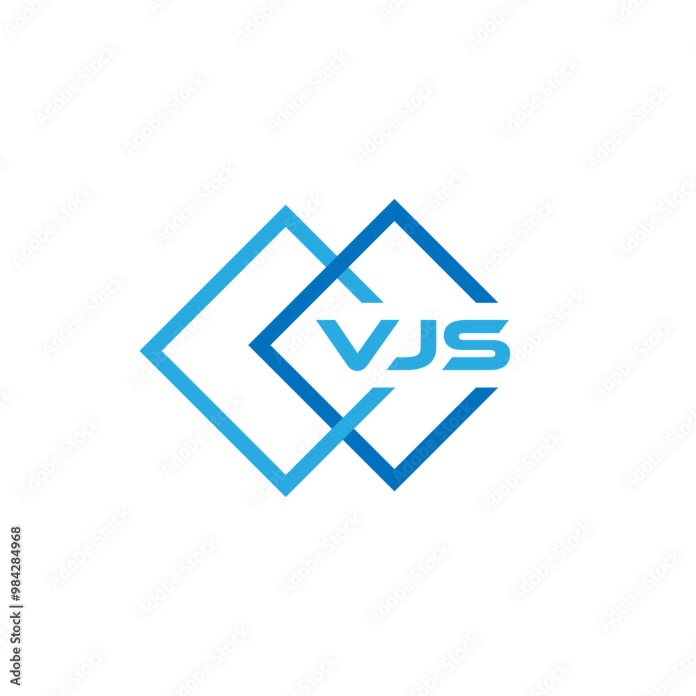 VJS ABSTRACT CREATIVE LETTER LOGO DESIGN VJS ABSTRACT CREATIVE LETTER LOGO DESIGN