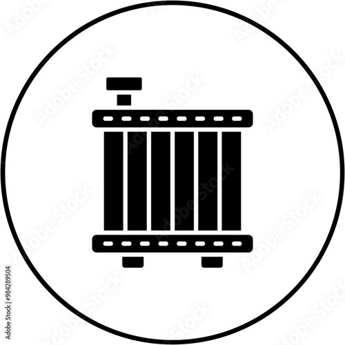 Car Radiator Icon