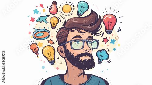 Great Ideas Flat Vector for Creative Inspiration