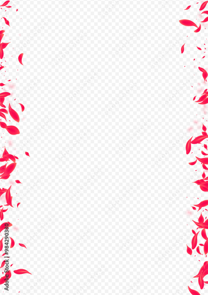 Obraz premium Pink_Petal_Flying_Vector_Transparent_882.eps