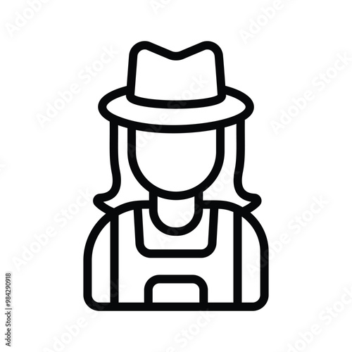 A gardener, dedicated to caring for and maintaining the garden
