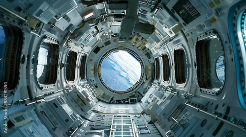 space station interior