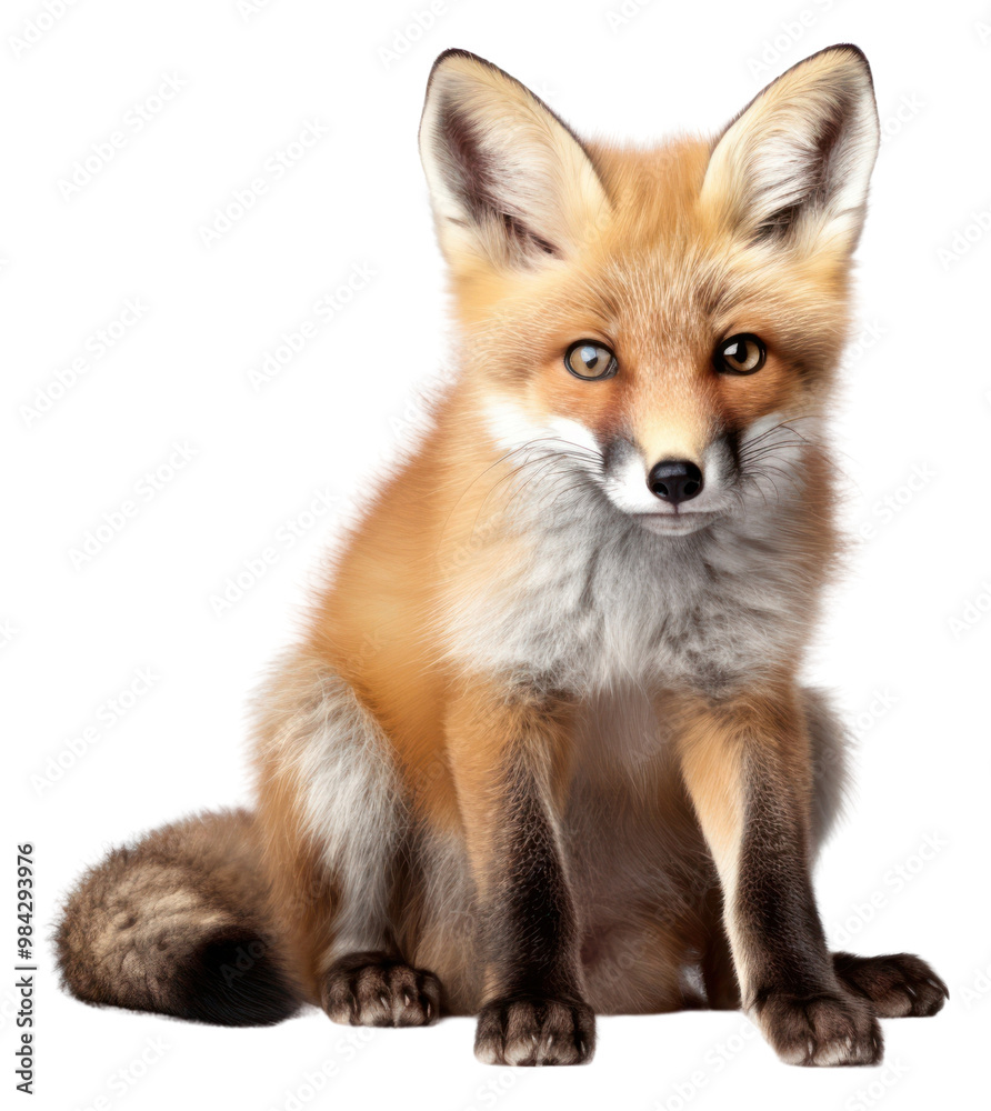 Obraz premium PNG Wild fox wildlife animal mammal.