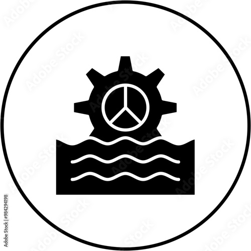 Fluid mechanics Icon