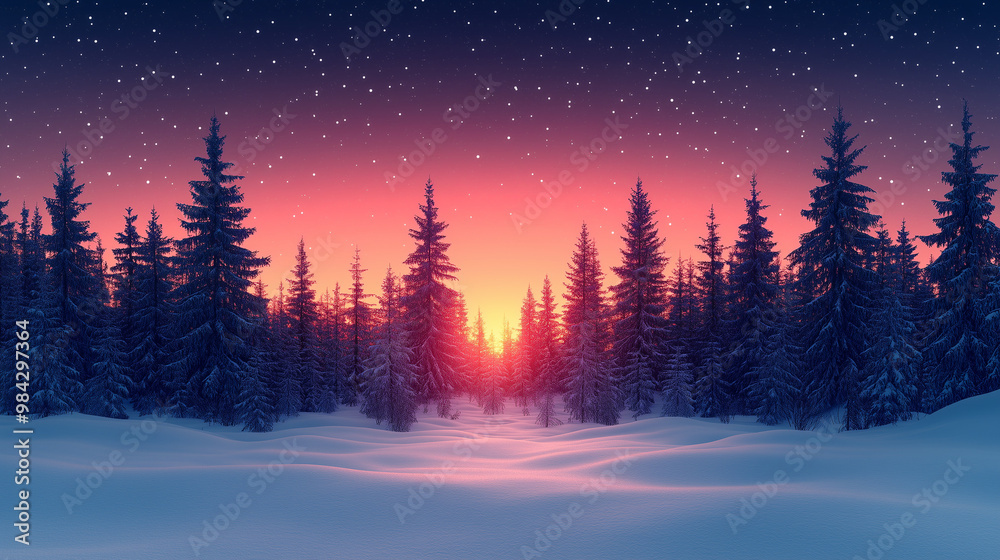 Winter Night Sky Winter Night Sky