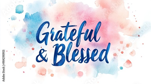 Hand-Painted Watercolor Script 