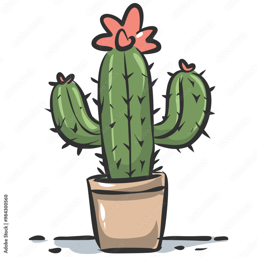Cactus Vector Illustration Cactus Vector Illustration