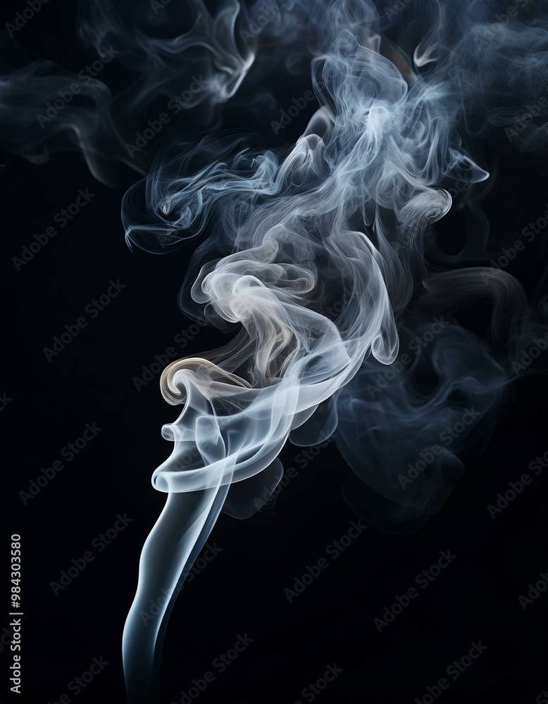 custom made wallpaper toronto digitalsmoke on black background, cigarette smoke dark background