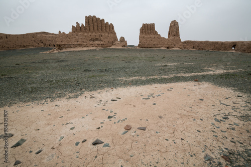 Ruins of ancient Dzhanpik-kala fortress photo