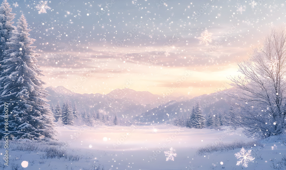 Christmas and New Year-themed graphic background Christmas and New Year-themed graphic background
