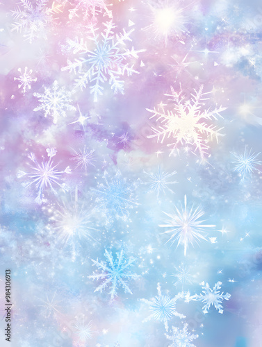 Christmas and New Year-themed graphic background