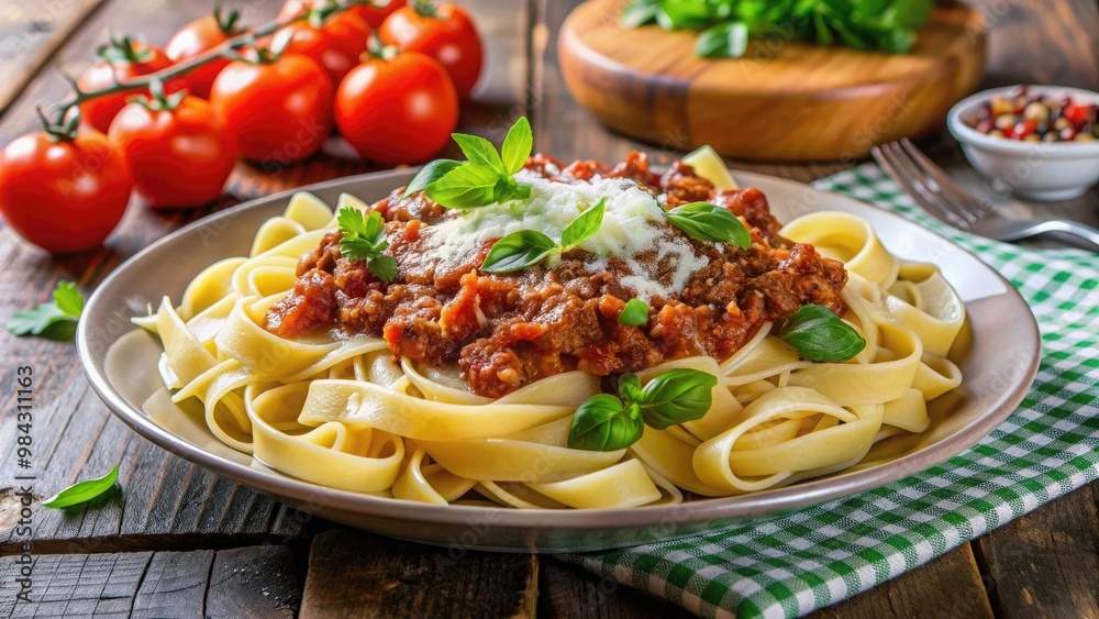 spaghetti with meat spaghetti with meat