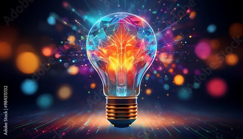 Image Featuring a Light Bulb as a Metaphor for an Innovative Breakthrough