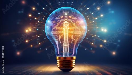 Image Featuring a Light Bulb as a Metaphor for an Innovative Breakthrough