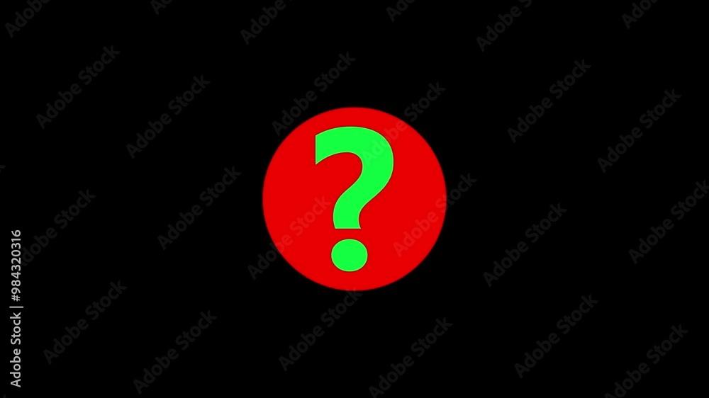 Question mark icon symbol on black background Question mark icon symbol on black background