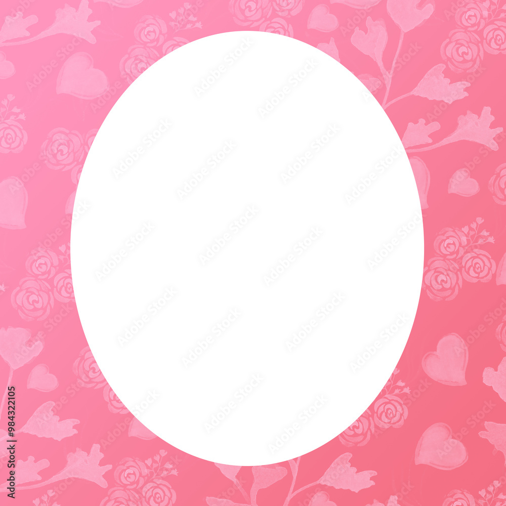 Beautiful picture frame background illustration Beautiful picture frame background illustration