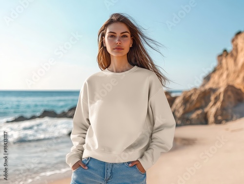 person on the beach
