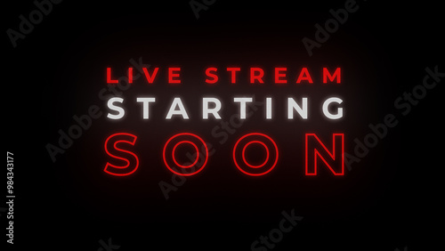 LIVE STREAM starting soon ! 