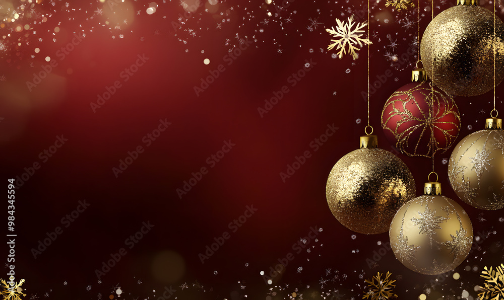 Christmas and New Year-themed graphic background Christmas and New Year-themed graphic background