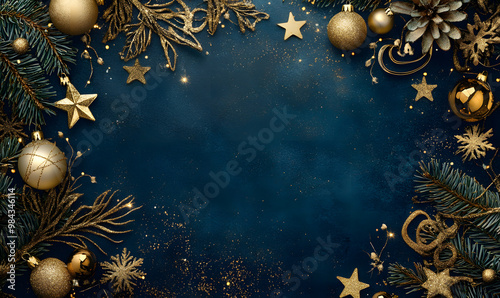 Wallpaper Mural Christmas and New Year-themed graphic background Torontodigital.ca