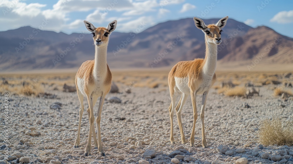 A striking image of animals adapted to the harsh desert ecosystem, thriving despite the challenging conditions. A striking image of animals adapted to the harsh desert ecosystem, thriving despite the challenging conditions.