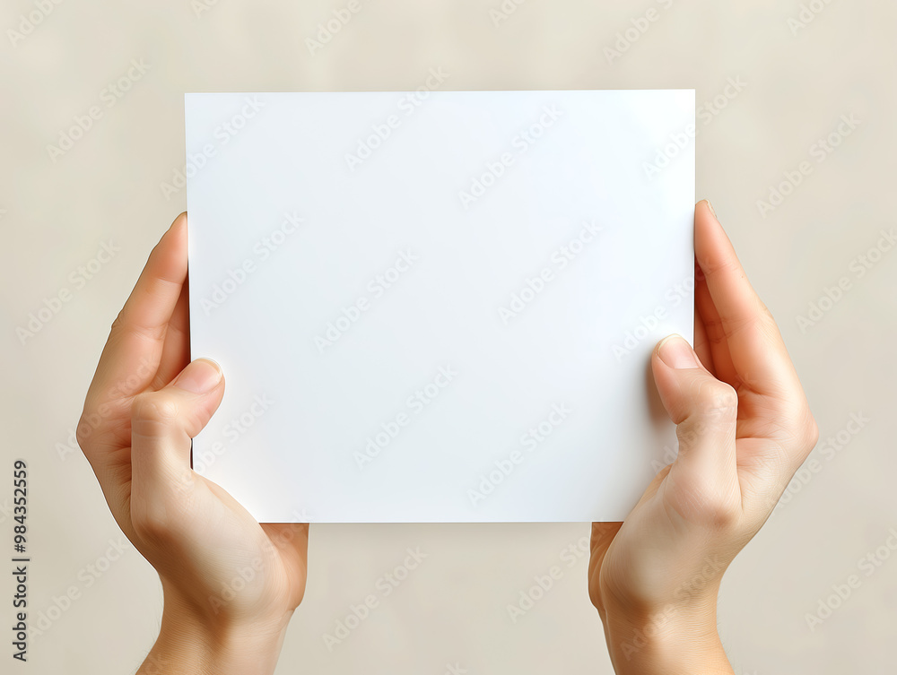 Tenir un papier entre les mains Tenir un papier entre les mains